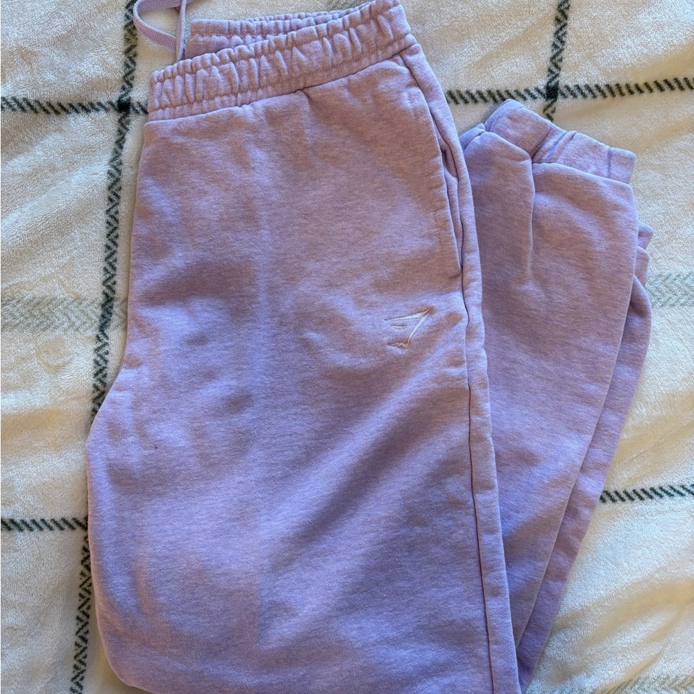 Lavender Gymshark Sweatpants